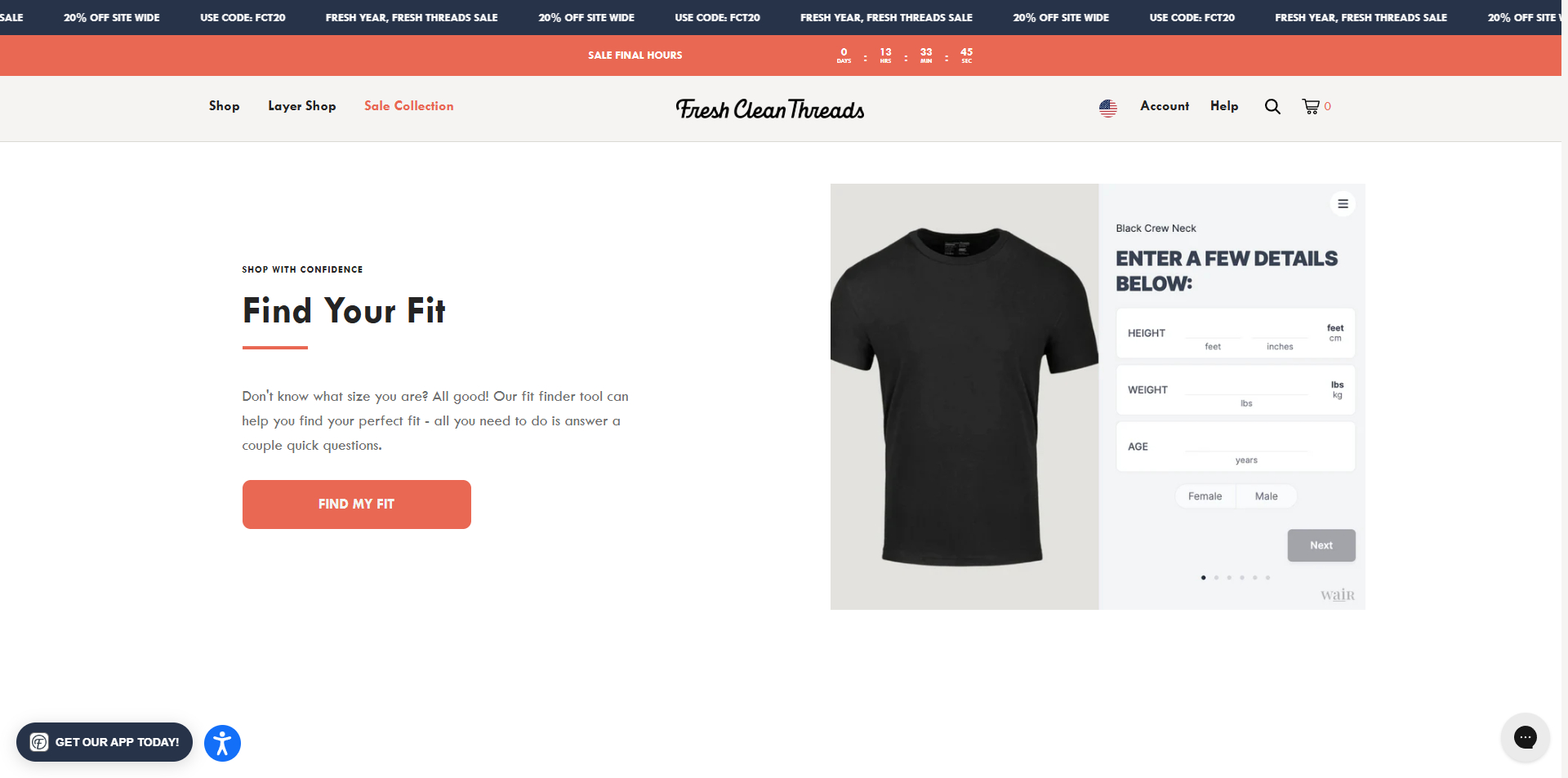 Fresh Clean Threads coupons