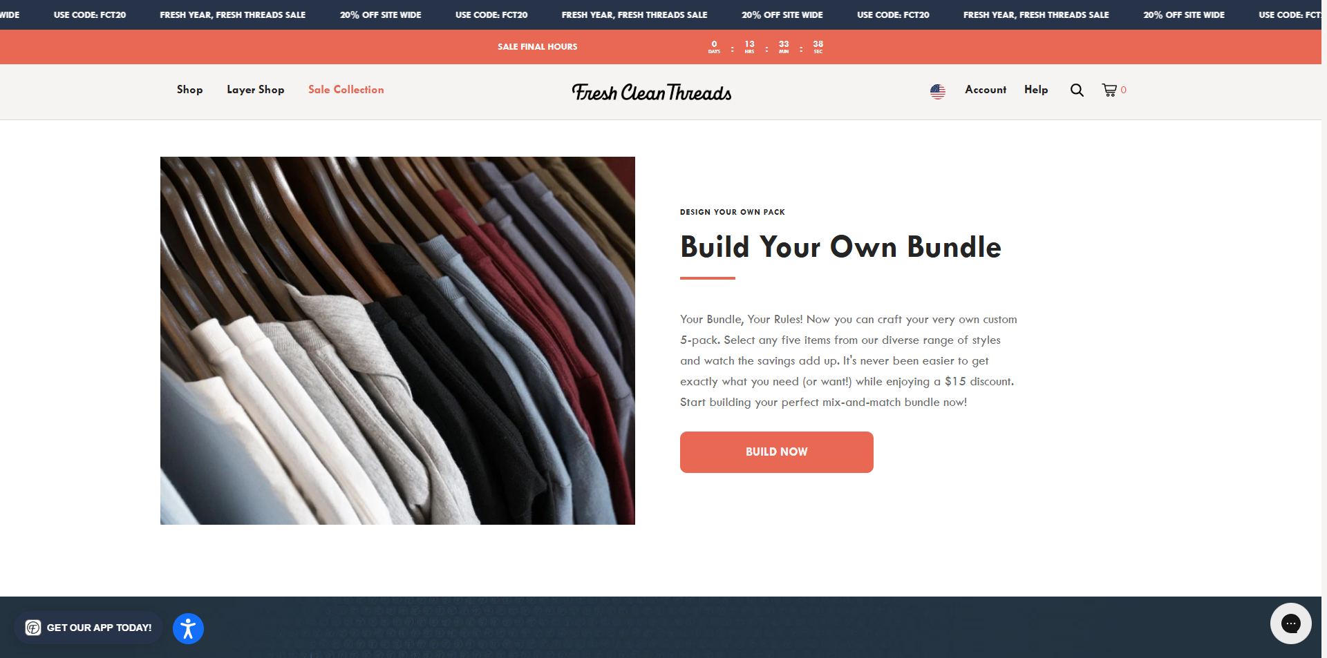 Fresh Clean Threads discount code